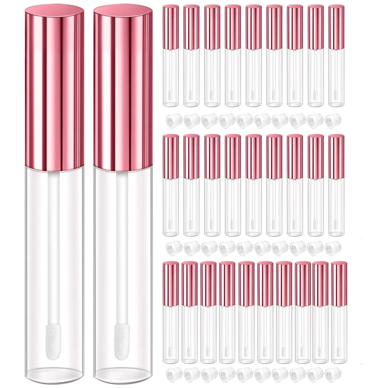 

10PCS 10ML Empty Lip Gloss Containers Tube Refillable Lip Balm Bottles Lipstick Sample Container for Girls DIY Lip Samples