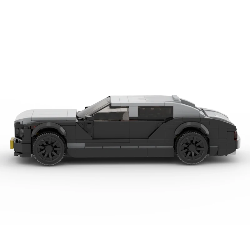 MOC Mulsanne Sedan Sports Car Building Blocks Super Speed Racing Vehicle Assemble Bricks Collection Toys Gifts For Children Boys