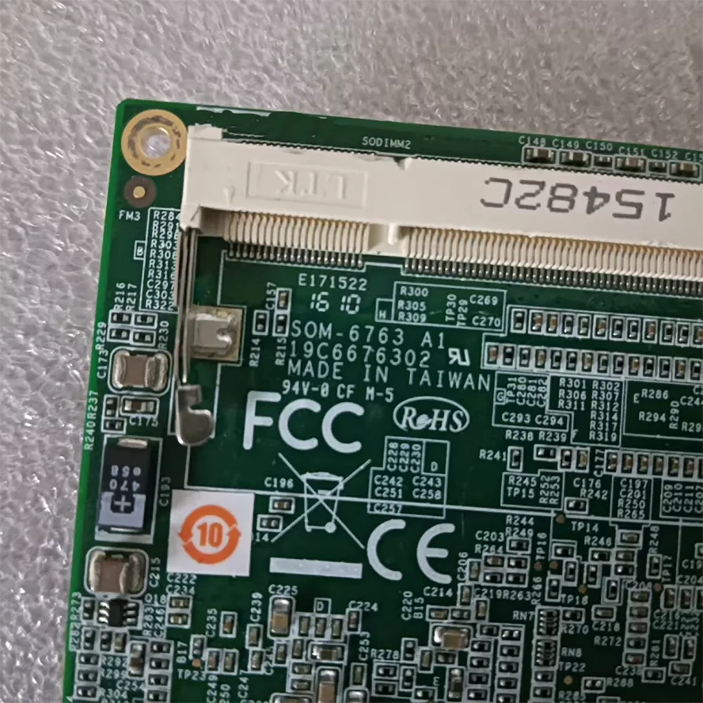 

Industrial motherboard 19C6676302 SOM-6763 A1