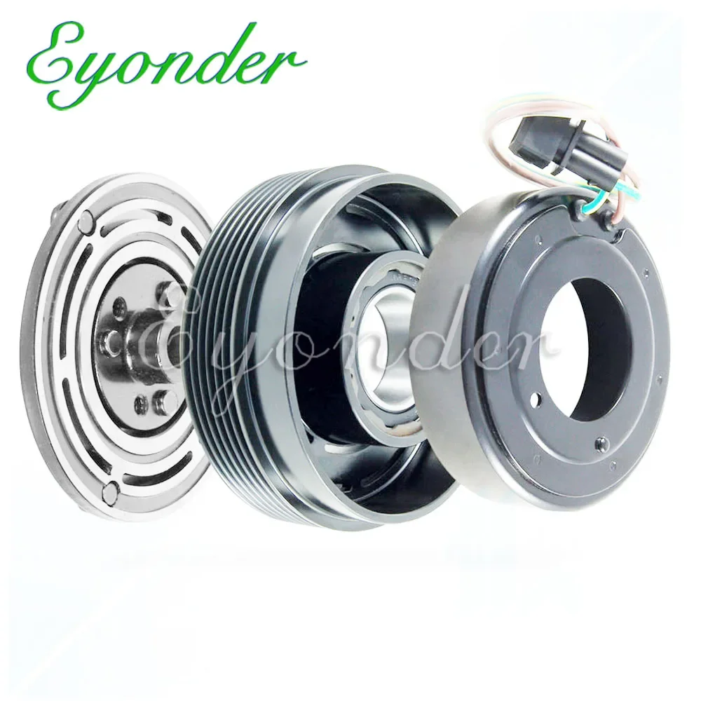 

AC Compressor Clutch Pulley for VW GOLF 3 CADDY II POLO PASSAT B4 SHARAN VENTO FORD GALAXY Seat 357820811H 1GD820803 7M0820803D