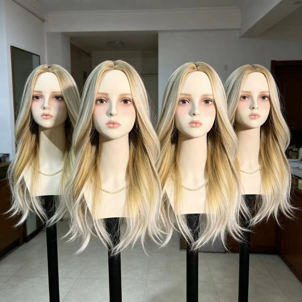

4PC Mannequin Head for Wig Display USA Warehouse Free Shipping Wig Holding Bust Head