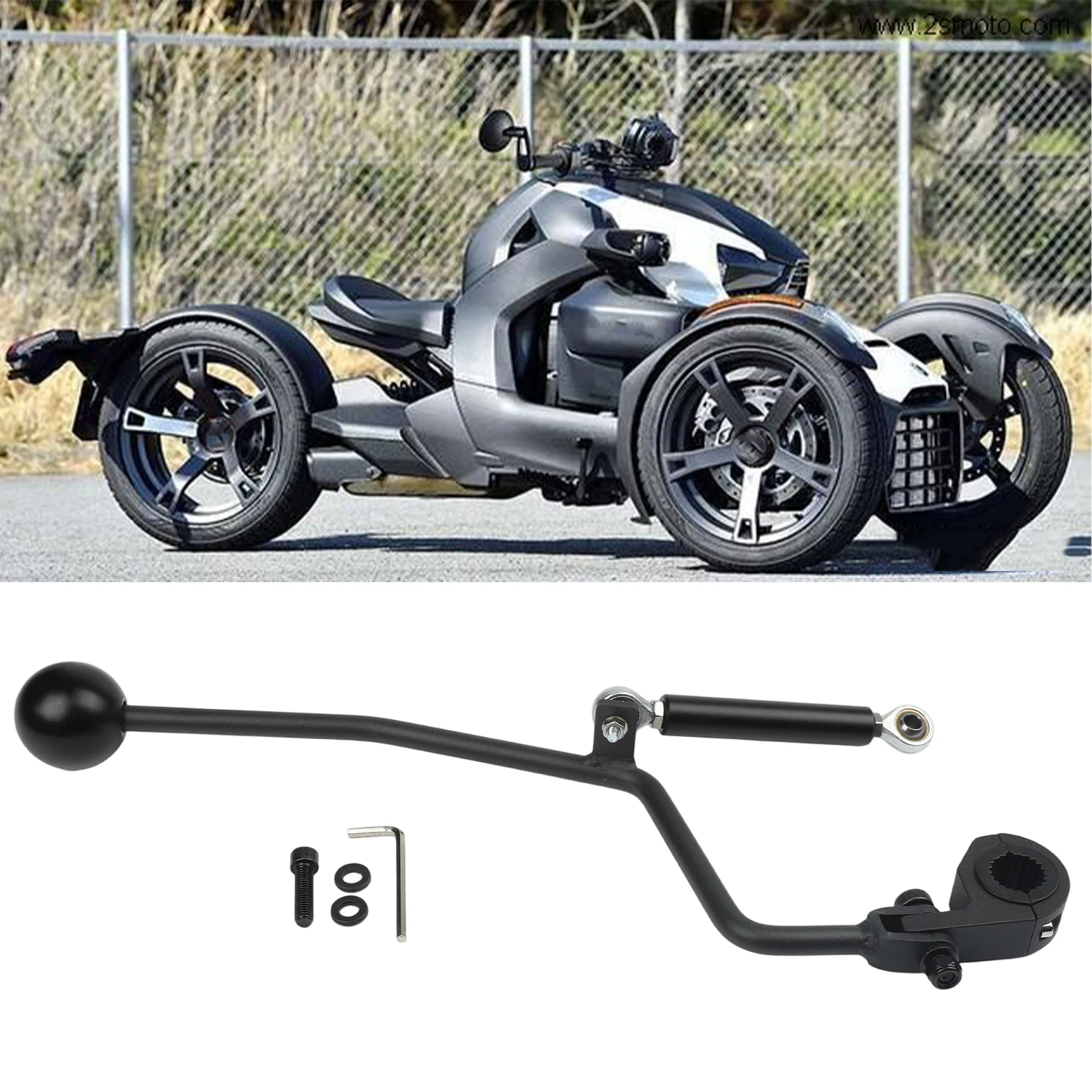 For Shift Assembly Forward Reverse For Shift Kit For Bombardier For Can-Am For Ryker 600 Direct Replacement Iron + Aluminum