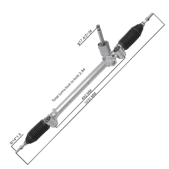 High Quality Mechanical Power RHD Steering Rack for SUZUKI SWIFT 2015