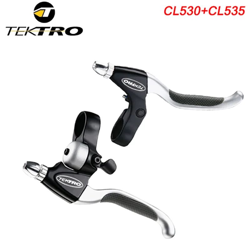 

TEKTRO CL530 Brake Lever Aluminum alloy Bicycle Brake Handle integrated bell design brake lever pre-compressed disc brake lever