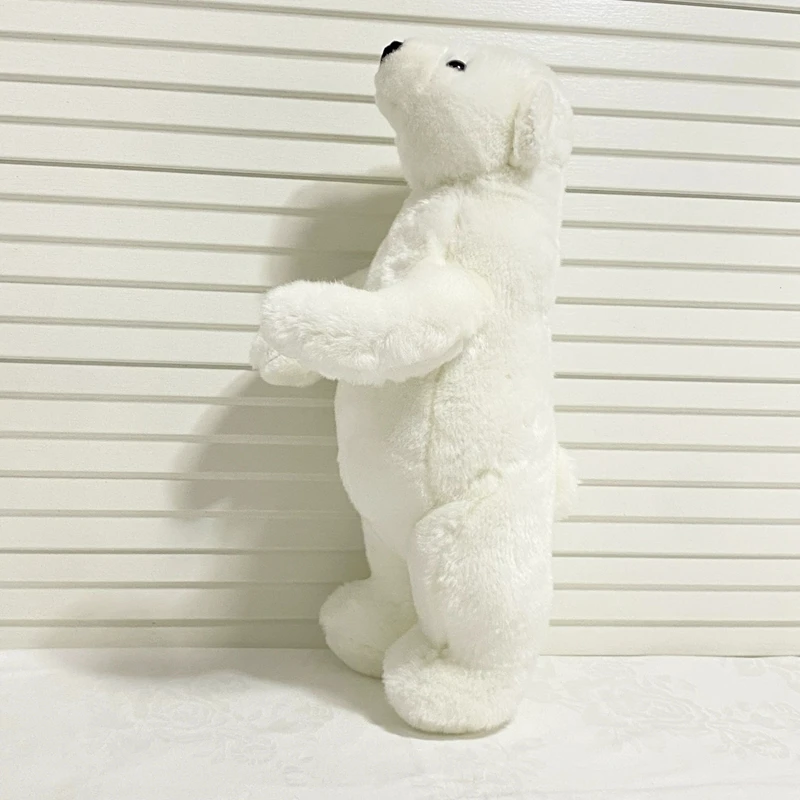 

Simulation Animal Polar Bear Plush Toy Cute Soft White Bear Doll Decoration Gift 40CM 15.7inch DY10402