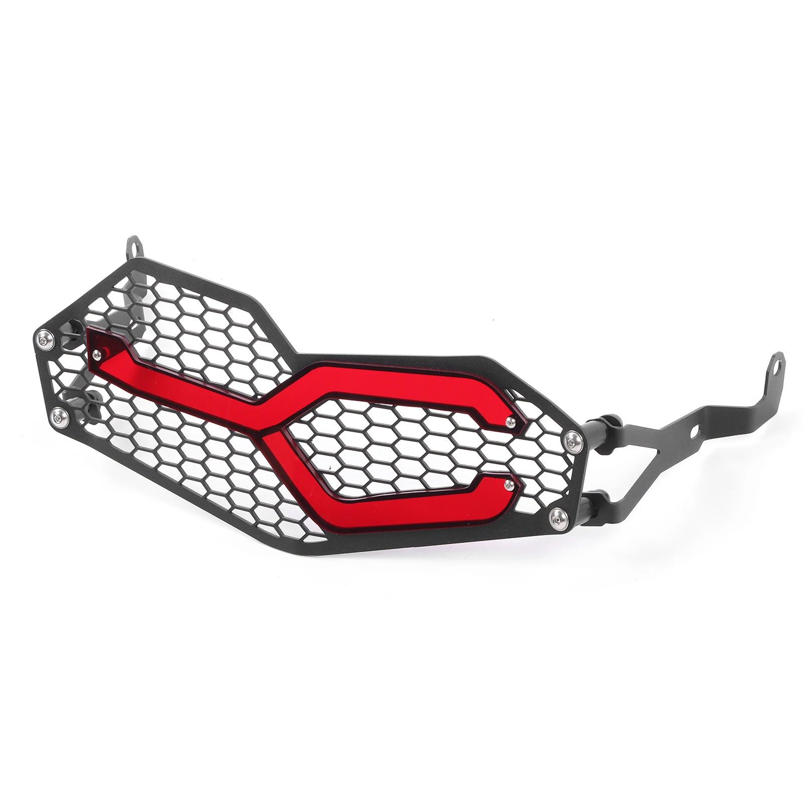 

Motorcycle Headlight Grill Protector Front Lampshade for F750GS/F850GS 2018-2019 Red