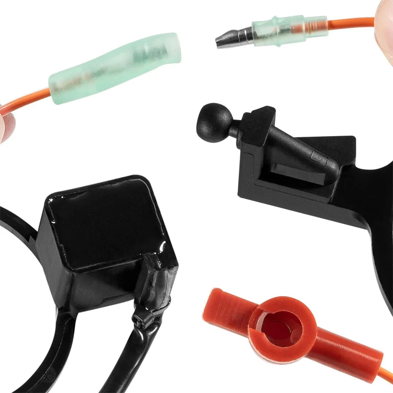 98450A1 Outboard Trigger 6-Piece Compatible with Mercury Mariner 6-25HP 2 Stroke 2 Cylinder Sea Pro XD XR10 Magnum Marathon