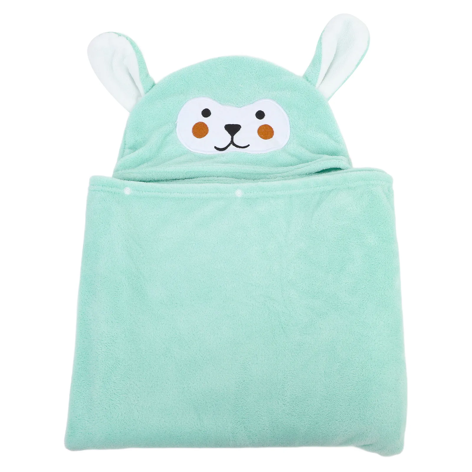 

Children's Bathrobe Coral Fleece Towel Absorbent Boy Girl Wearable Blanket Cartoon Design Quick Dry Toddler Swim