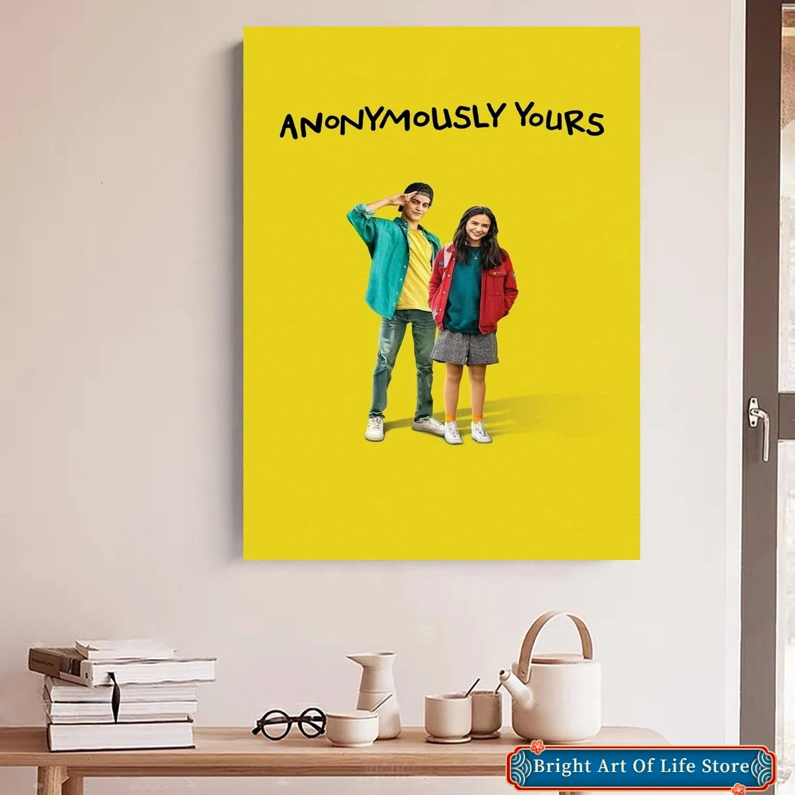 Anonymously Yours (2021) Movie Poster Art Cover Star Photo Print Apartment Home Decor Wall Painting (No Frame)