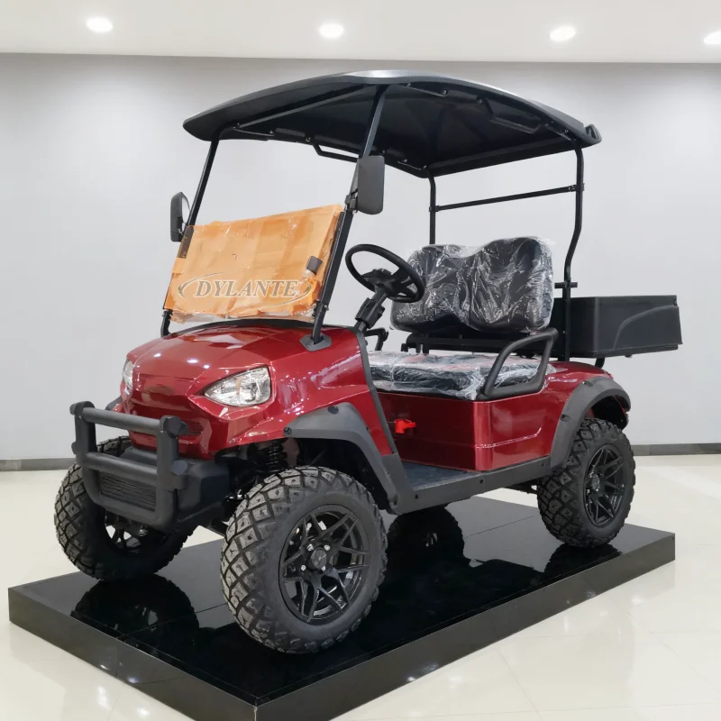 New 4 Seat 4/5KW MacPherson Independent Suspension Premium Electric Golf Cart 6-Person Battery 72v Adult Mini Electric Golf Cart