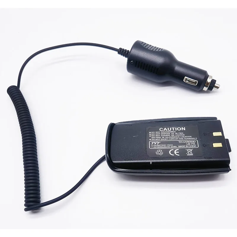 Originele Autolader Thuv8000d Walkie Talkie Batterij Eliminator Voor Tyt TH-UV8000D Radiostation Draagbare Transceiver