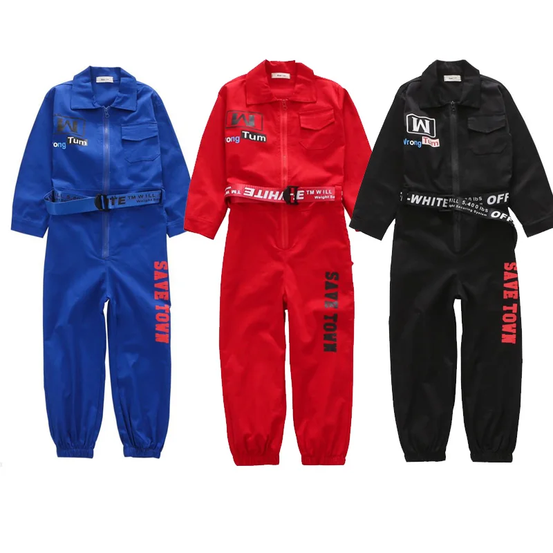 Mädchen Jazz moderne Tanz kostüme Kleidung passt Kinder Kinder Hip Hop Tanz tragen Outfits Bühnen kostüme Overall Kleidung