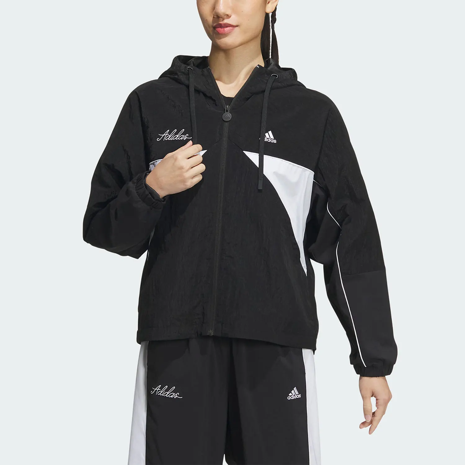 

Adidas genuine 2023 New Women's Fashion Sports Casual Jacket IP0753