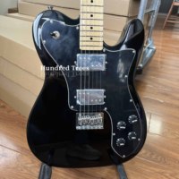 Free Transportation High Sound Quality Black Tele Electric Guitar Rosewood Fingerboard Mahogany Body Great Value 2 Fast Shipping
