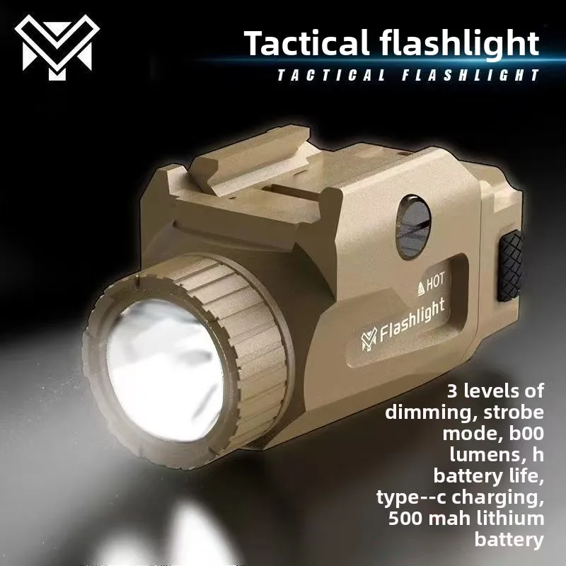 Torcia sospesa MRY con nylon metallico, nuova luce potente per pistola elettrica Galaxy Glock G22 G17 Glock