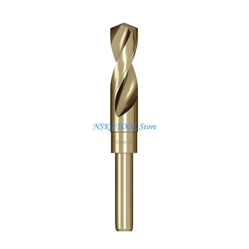 L8RC Twist Drill Bit مع زاوية طرف 135 درجة للمعادن والفولاذ المقاوم للصدأ والحديد