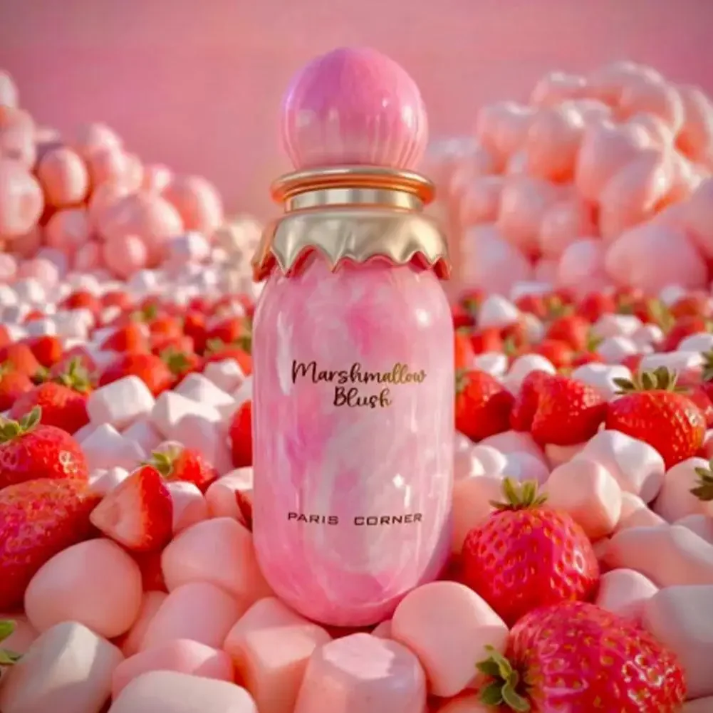 

Paris Corner Corner Marshmallow Women's Perfume Eau De Toilette Long-lasting Floral Scent Fresh Natura Perfume