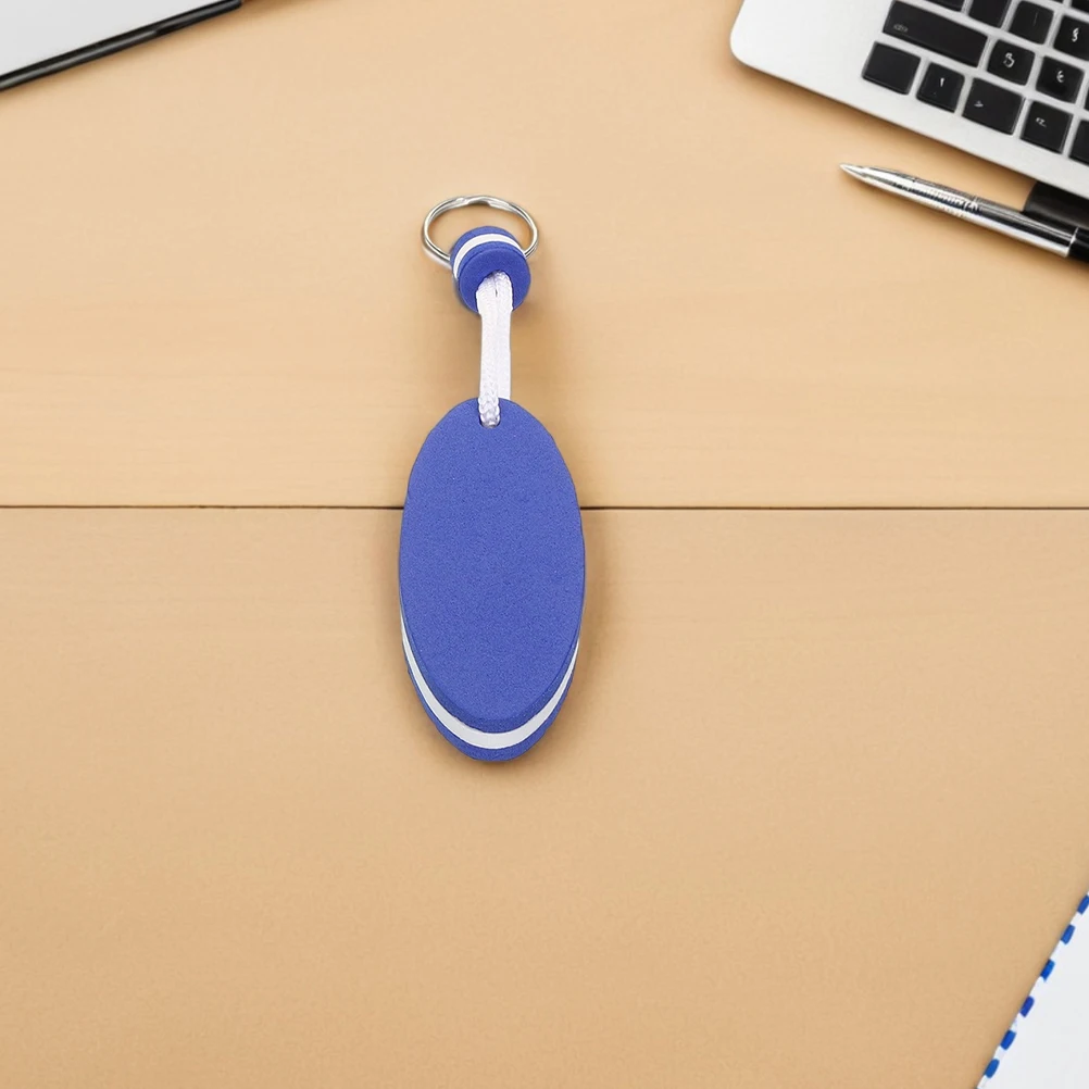 

3Pcs Eva Foam Surfboard Floating Oval Keychain Boat Key Float High Visibility Waterproof Water Sports Kayak Fishing Keyring