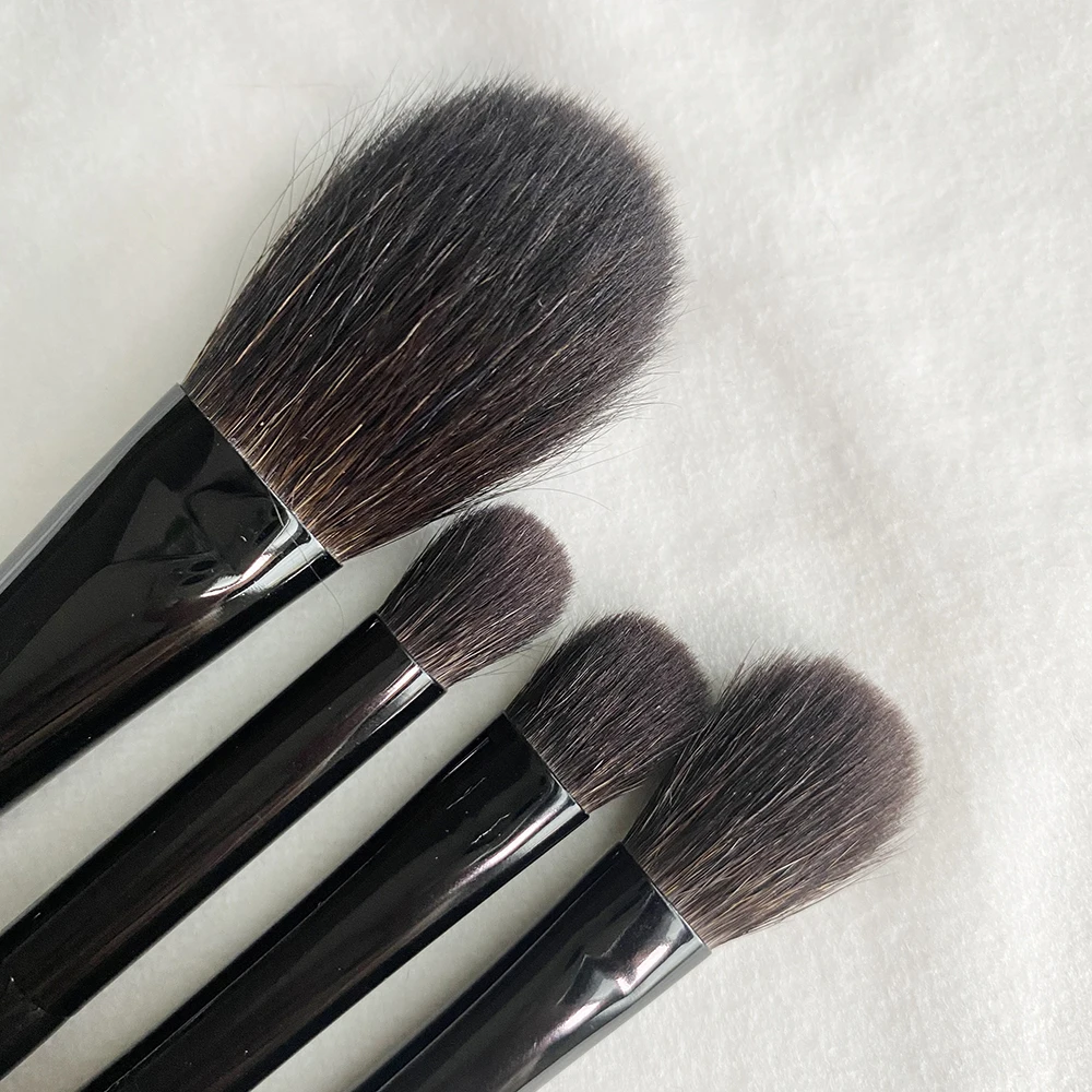 SQ Cheek Blush LMF Eye Shadow Makeup Brushes - Extra-Soft Squirrel Hair Powder Blush Eye Smudge Blending Cosmetics Tools