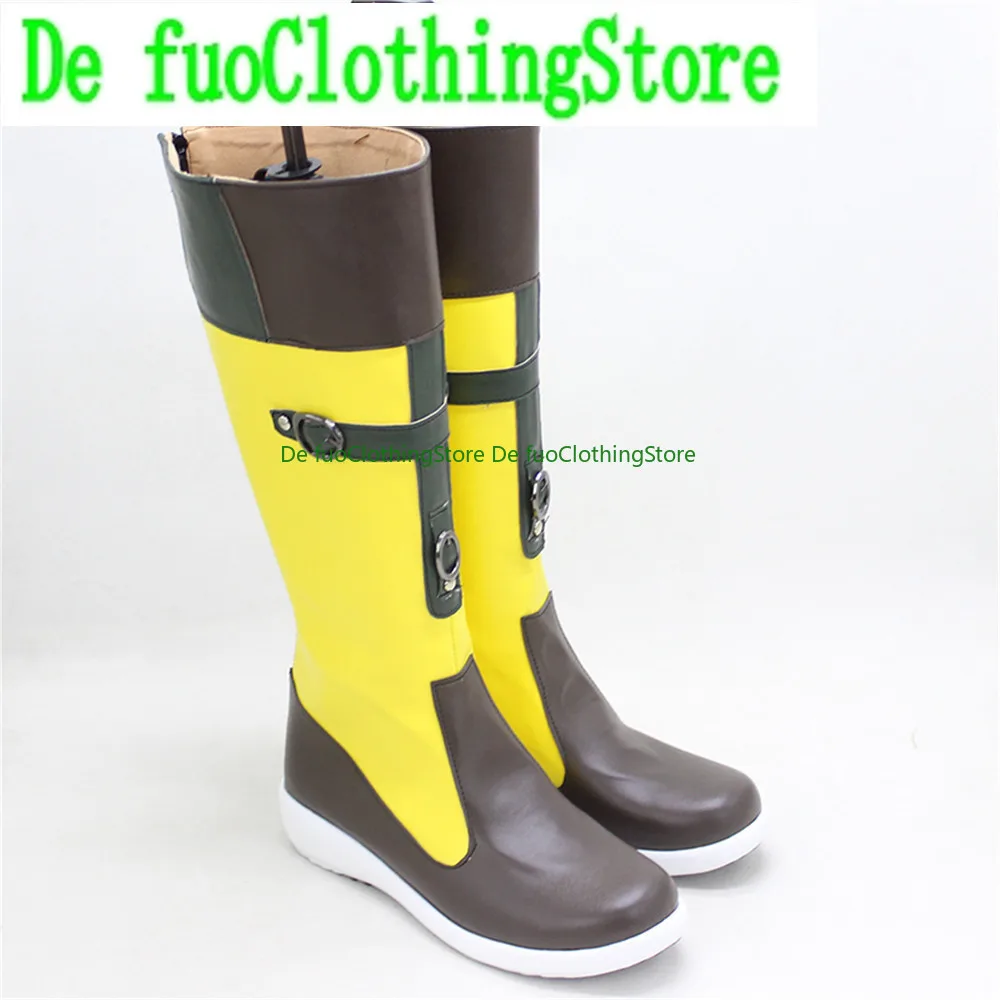 DefuoClothing متجر الأحذية تأثيري الأحذية الخيال النهائي الثامن FFVIII FF8 RikkuGameAnime لعبة لعب الأدوار هالوين الدعائم الحفلات الأحذية