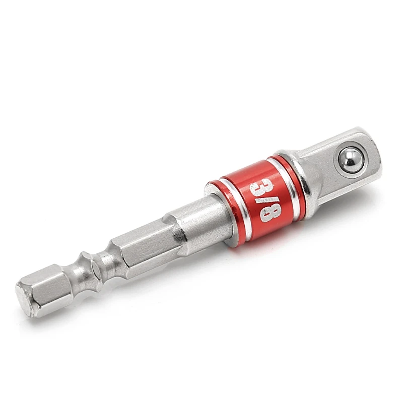 3 pz Power Cacciavite Driver Socket Bit Adattatore Trapano 1/4 "3/8" "Codolo Esagonale Trasporto Goccia