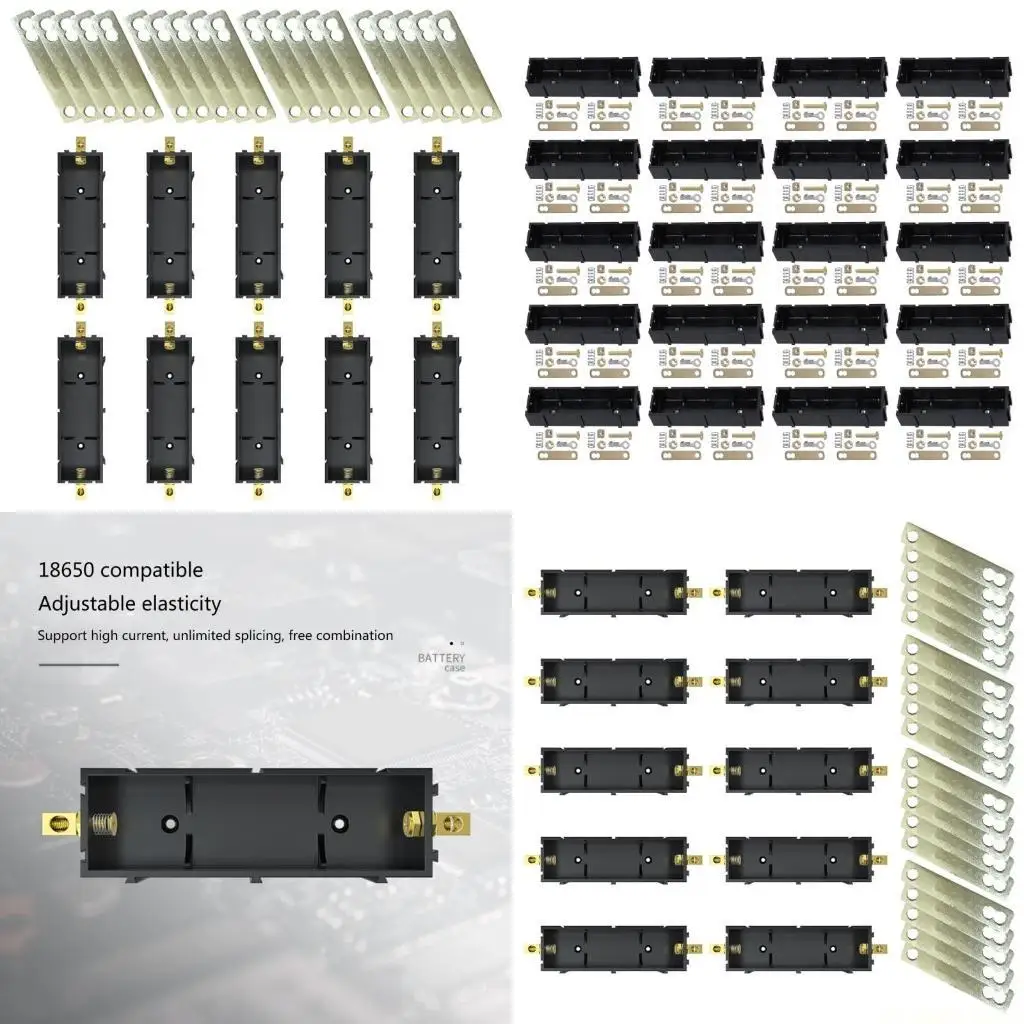 

E56B Расширяемый отсек для хранения батарей. Держатель. Универсальный батарейный отсек.