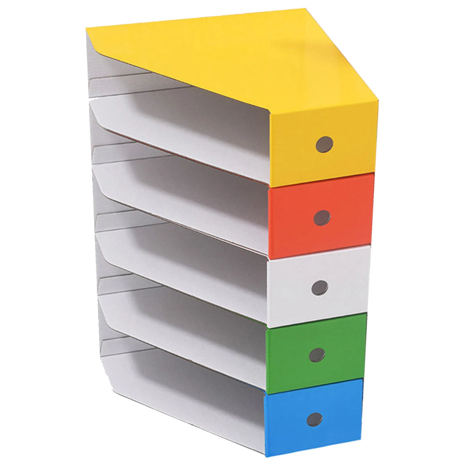 

1Set Colorful File Document Rack Desktop Bookshelf Organizer Office Storage for Files Books Papers File Stand Document Rack
