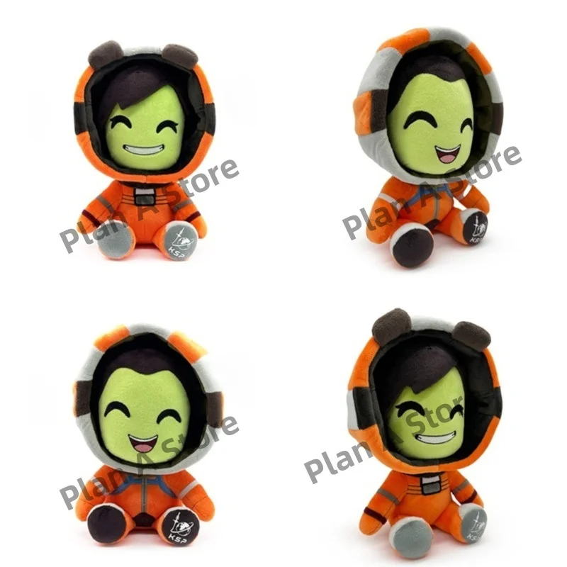 

Новая космическая программа Kerbal, плюшевая кукла, игрушка 25 см, мультяшная милая мягкая плюшевая кукла-космонавт Кераба, игрушка, игровая периферия для ребенка, подарок