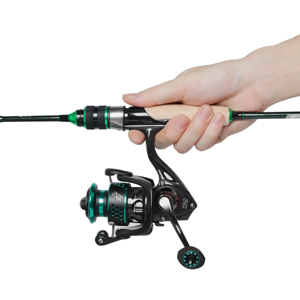 Carrete Giratorio 1000 8+1BB 5.1:1 Bobina Aluminio Pesca Agua Dulce