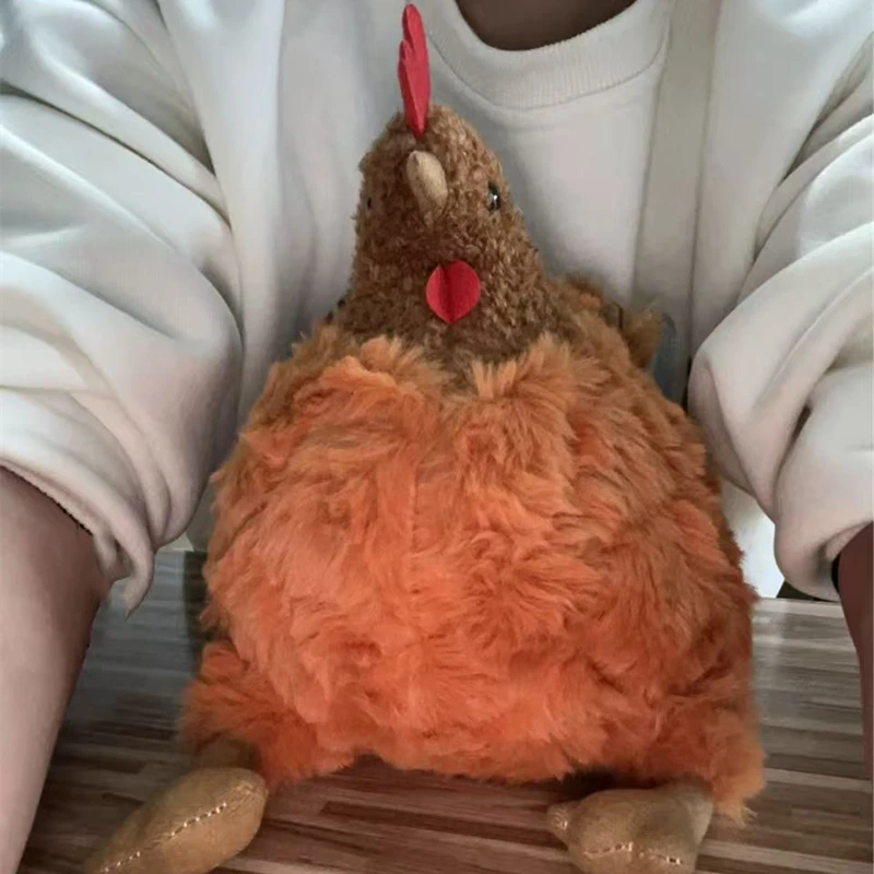 Nuova simulazione gallina peluche Jeycat gallo bambola giocattolo CeileChckn peluche creativo regalo per bambini