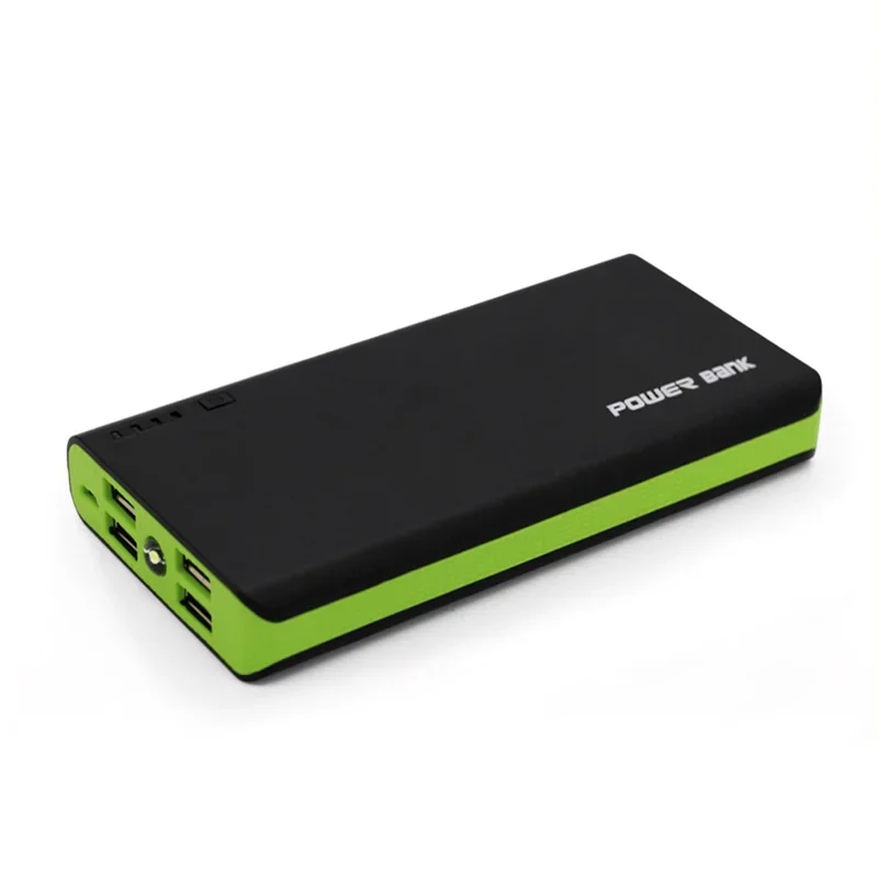 Universal 2.1A 4USB Power Bank Case 6x18650 Battery Charger Charging Power Supply Housing Cover DIY without Battery GDeals