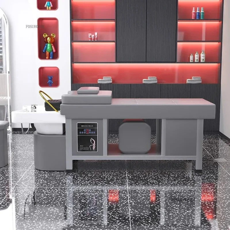 

Кровать для салона красоты, терапия головы, тайский шампунь, кровать для парикмахерской, высококачественное кресло для шампуня, роскошное оборудование для спа-салона, мебель для салона