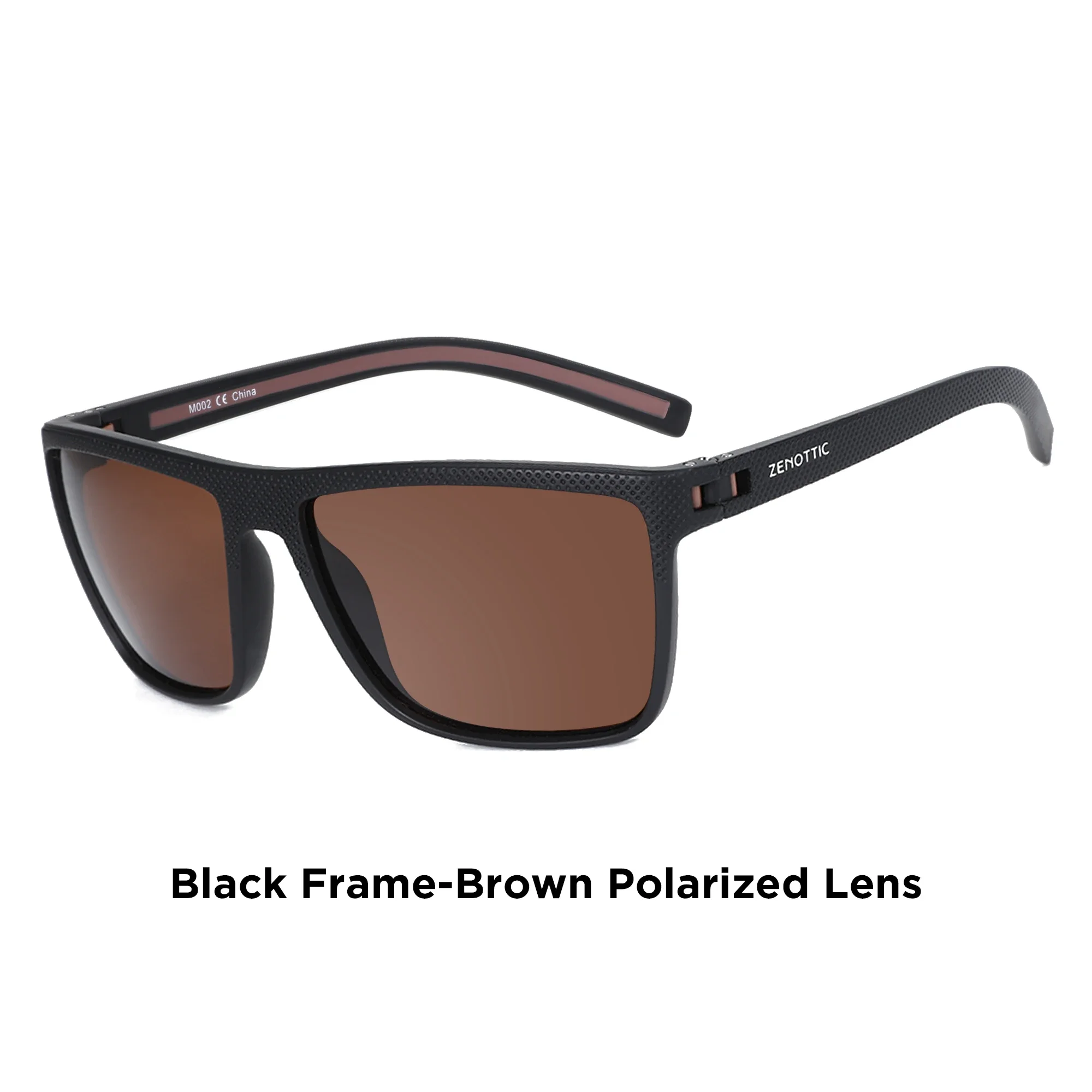 ZENOTTIC Retro-Sonnenbrille mit quadratischem Sehstärke für Unsiex, leicht, TR90, Myopie/Hyperopie/Progressive optische Sonnenbrille – Detail 17