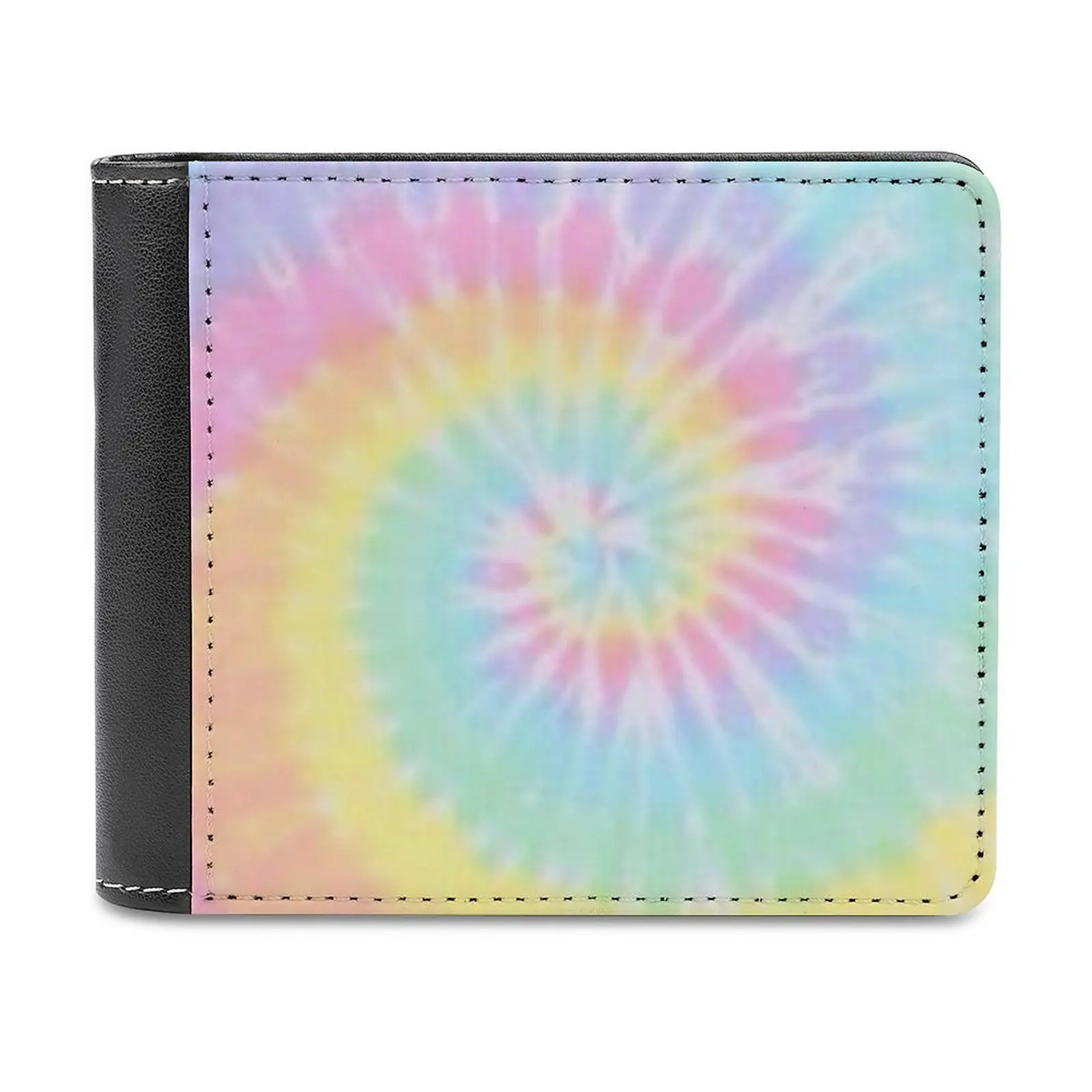 Pastel Tie Dye Business Men Wallets Small Money Purses New Design Dollar Price Top Wallet Tie Dye Pastel Colour Unique Color