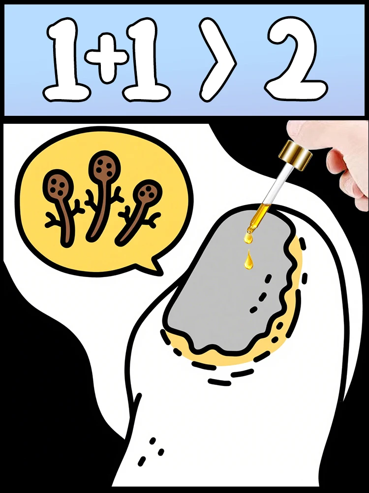 

Premium nail care set: blue laser + antifungal treatment solution for healthier nails at home