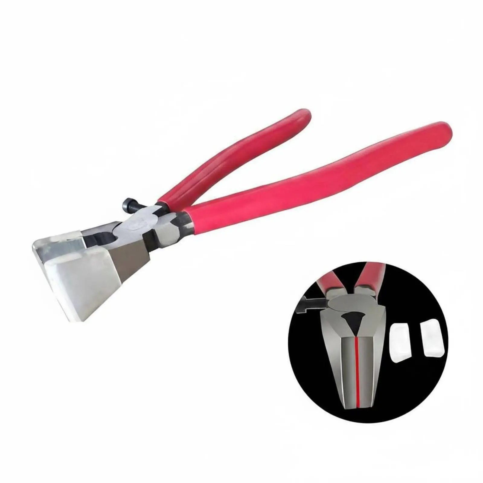 

Tile Nippers Ergonomic Grip Tessellated Cutting Pliers Glass Tessellated Cutter Robust Duty Crafting Supply for Crafters