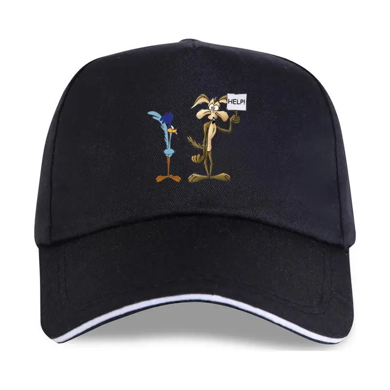 men summer cotton Roadrunner Baseball cap roadrunner wile coyote cartoon funny fast bird brand teeshirt drop shipping