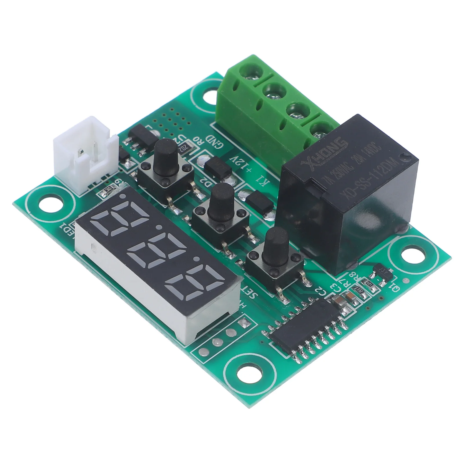 

Digital Temperature Controller Module 12V Electronic Temp Control Switch Board For Precise Temperature Monitoring Auto Control