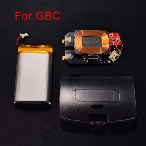 For Game Boy Color 1800mAH lithium battery Rechargeable lithium battery module for GBC