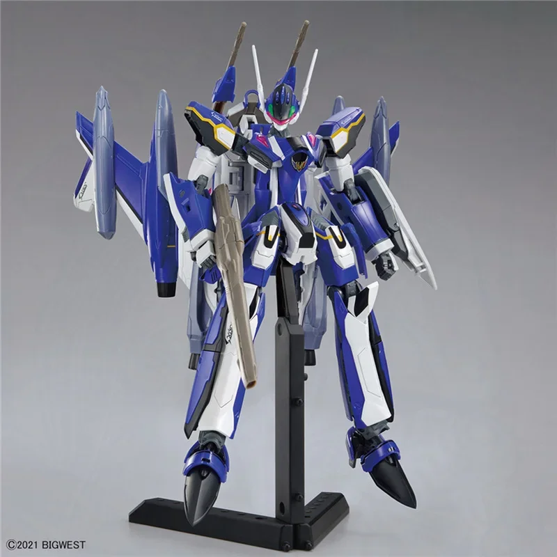 In Stock Original Box In Stock Bandai Original Hg Macross Plus Yf-29 Assembly Models Ver.  Anime Action Figures Model Toy