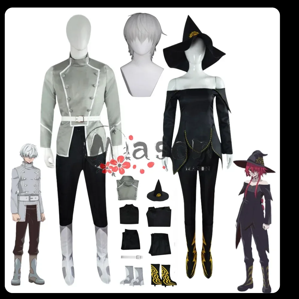 Anime Ragna Crimson Cosplay Costume Women Girls Ragna Cosplay Man White Outfit Halloween Costumes