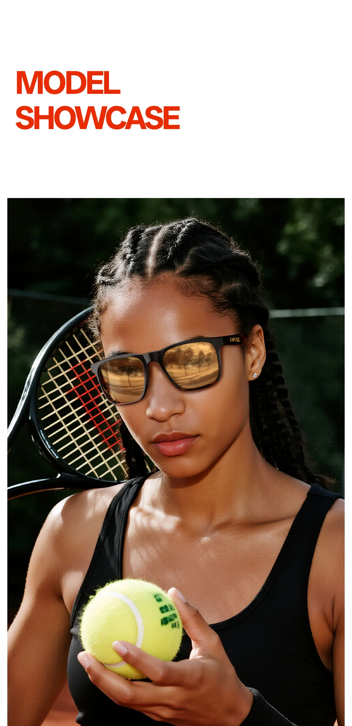 Kapvoe Neue Sport Polarisierte Sonnenbrille Männer Fahren Angeln Golf Im Freien Photochrome Gläser Laufen Frauen Wandern UV400 Brille – Detail 16