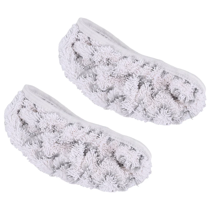 Paquet de A74X-2 tampons de vadrouille réutilisables en microfibre compatibles avec les vadrouilles de balayeuse Swiffer tampons de vadrouille lavables pour un usage humide et sec