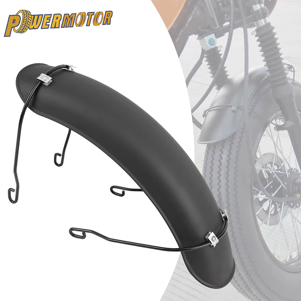 

Для Harley Bobber Honda CG125 Cafe Racer Yamaha мотоциклетное переднее крыло в стиле ретро, матовая металлическая модификация