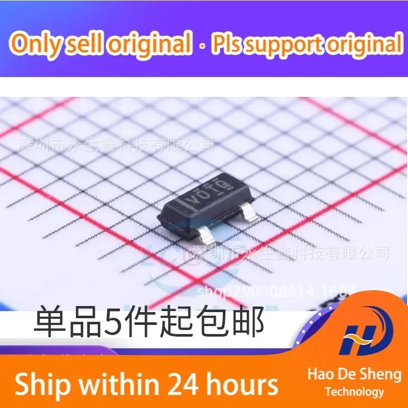 10PCS/LOT TLV803SDBZR SOT-23 Logo VOTQ Monitoring Circuit IC New Original In Stock