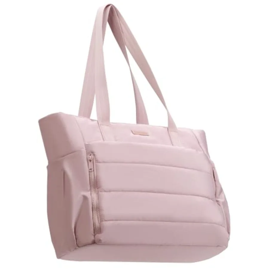 

NISHEL Travel Puffy Tote Bag For Women Ultra-Lightweight Tote Purse For Office Day And a Short Weekend Getaway