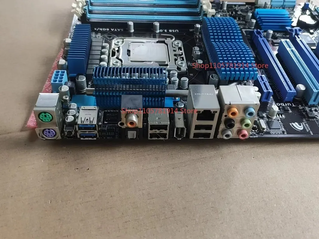 For ASUS P6X58D-E Main Board, 1366-pin Luxury Large Board, 6 Memory Slots