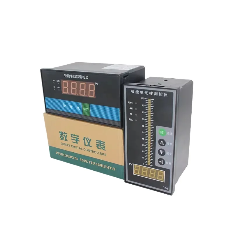 

T80 Intelligent Light Column Form Circuit Instrument 4-20mA Pressure Liquid Level Temperature PT100 Thermocouple RS485