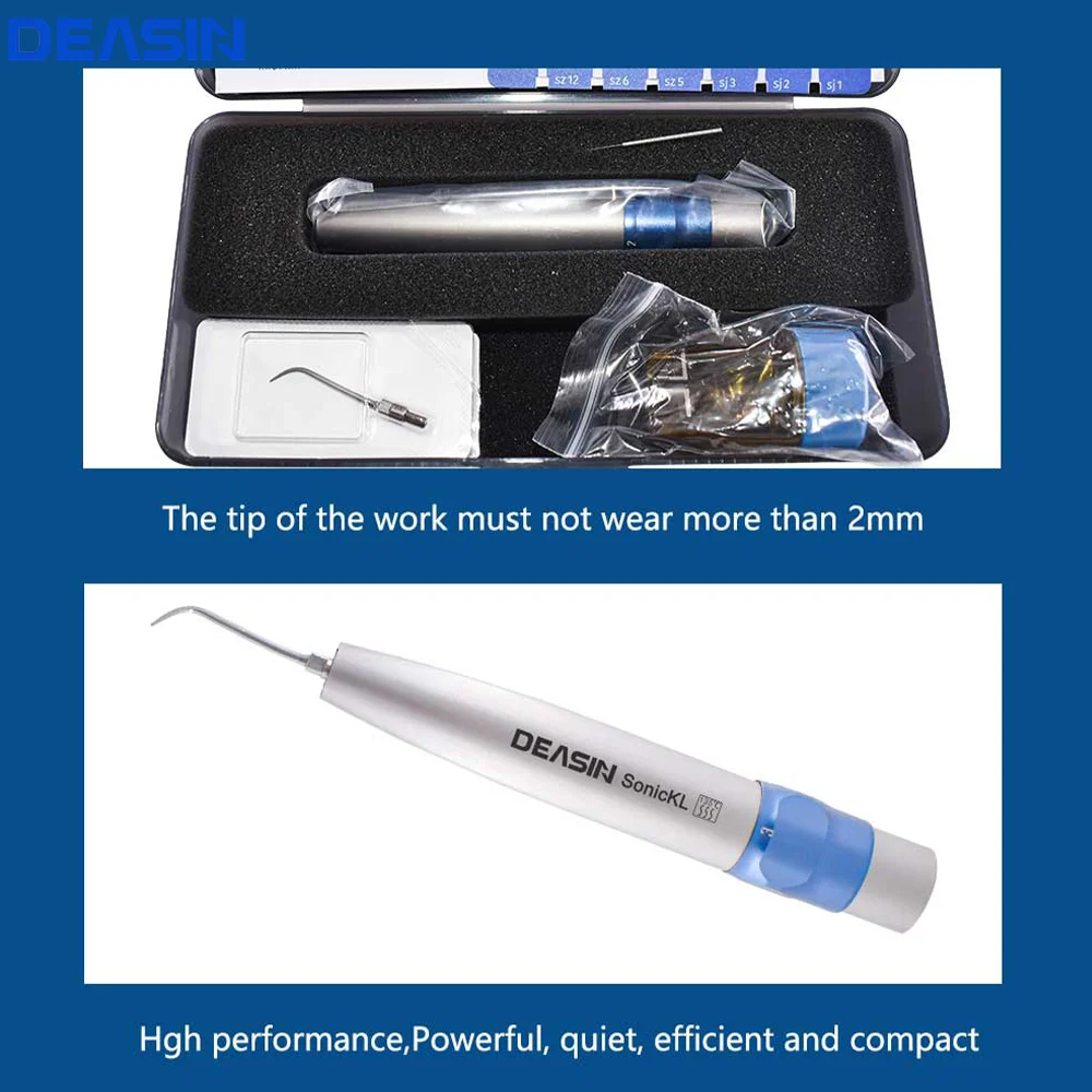 Dental Sonic Air Scaler Handpiece Led for Kavo 6 Holes Connector With 3 Perio Scaling Tip dentist Kit Teeth Cleaner Dentist tool