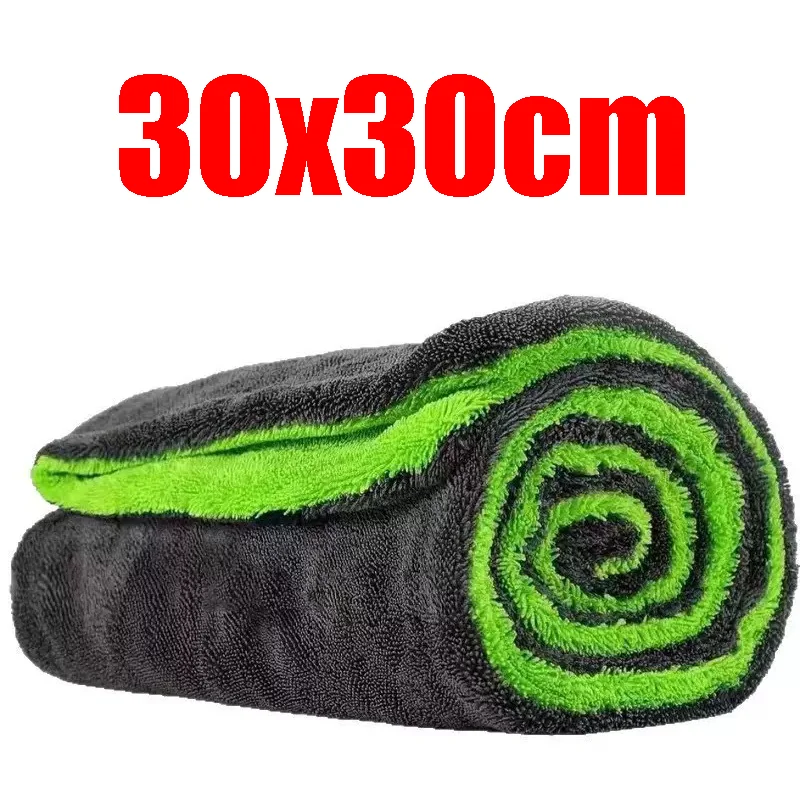 Microfiber Autowashanddoek Grote Auto Sneldrogende Doek Super Absorberende Autoruit Reinigingsdoekje Dikker Auto Detaillering Vodden